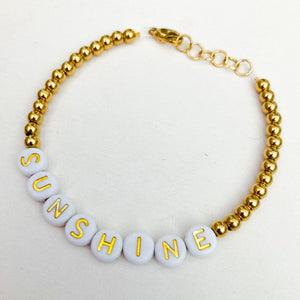 Pulsera Personalizable Golden