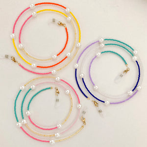 Color block cadenas gafas