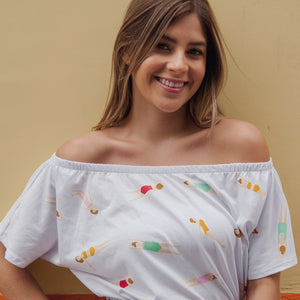Arte Local Bikini Bandeau por SNM