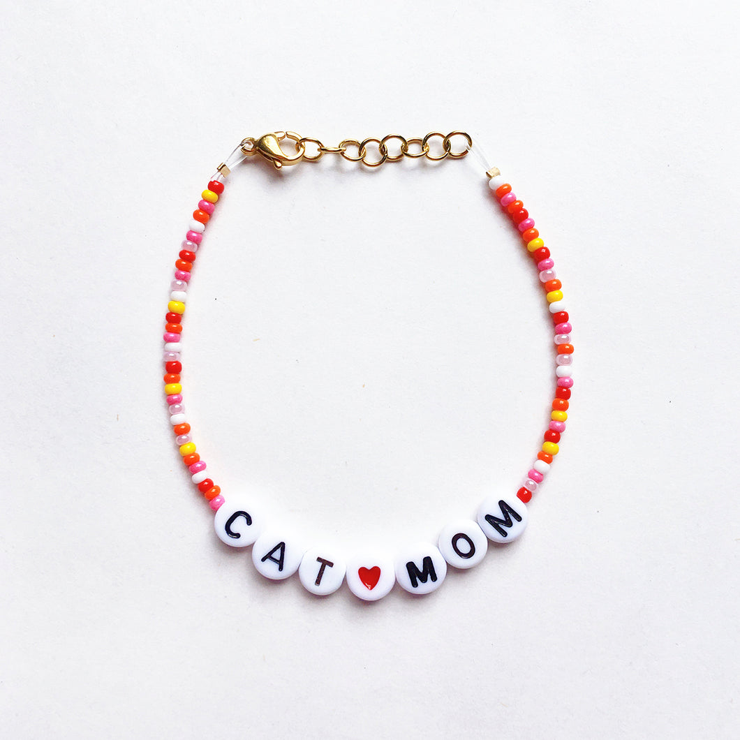 Pulsera Cat Mom