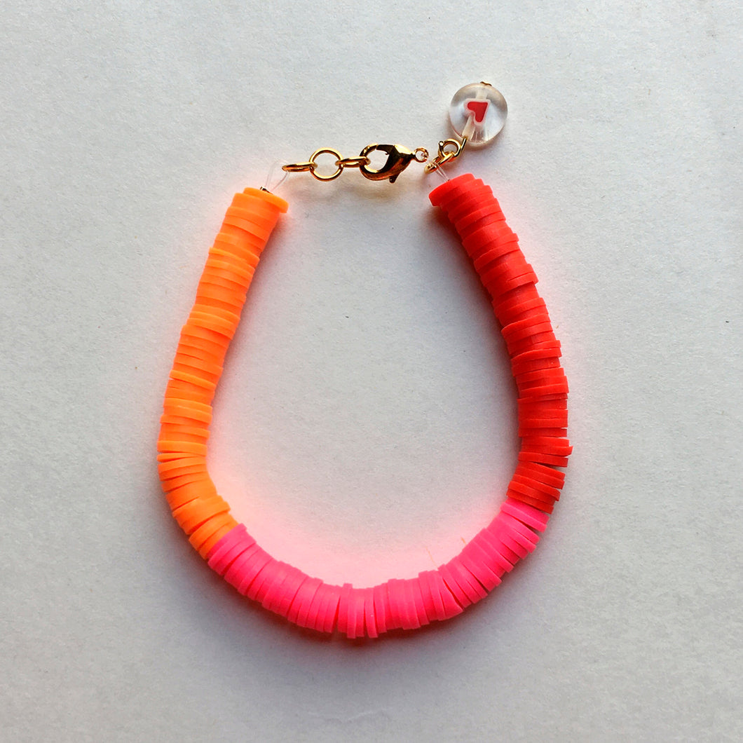 Pulsera Pink Ombré