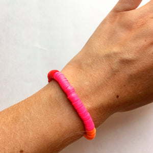 Pulsera Pink Ombré