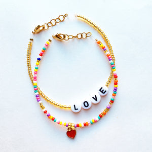 Pulseras Love