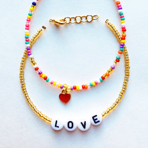 Pulseras Love