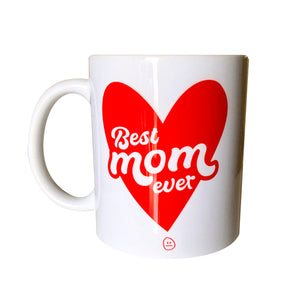Taza Best Mom Ever (Inglés o español)
