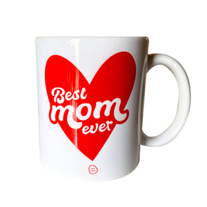 Taza Best Mom Ever (Inglés o español)